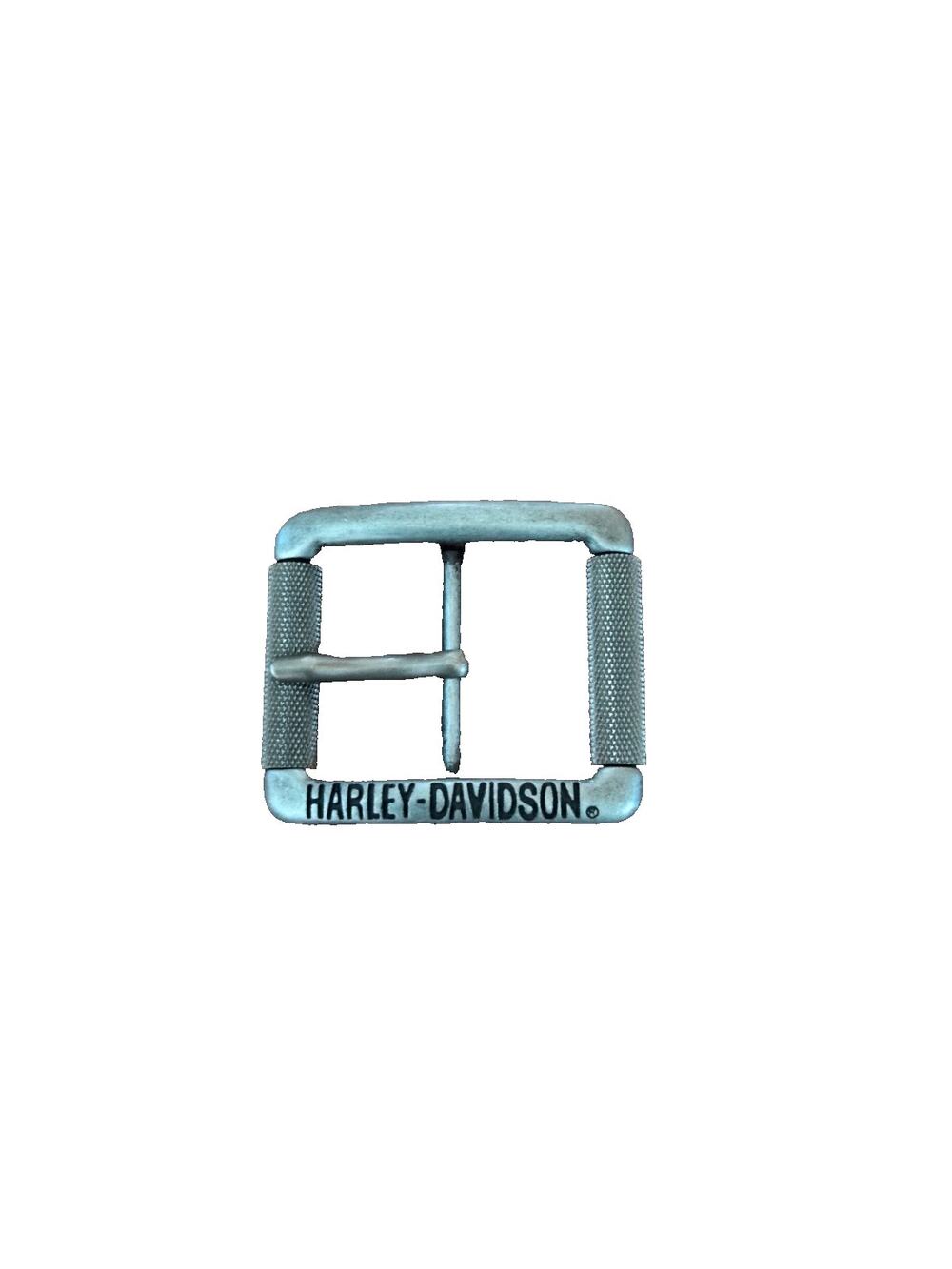 Harley Davidson Belt Buckle Nickel Silver Tone